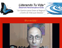 Tablet Screenshot of liderandotuvida.com